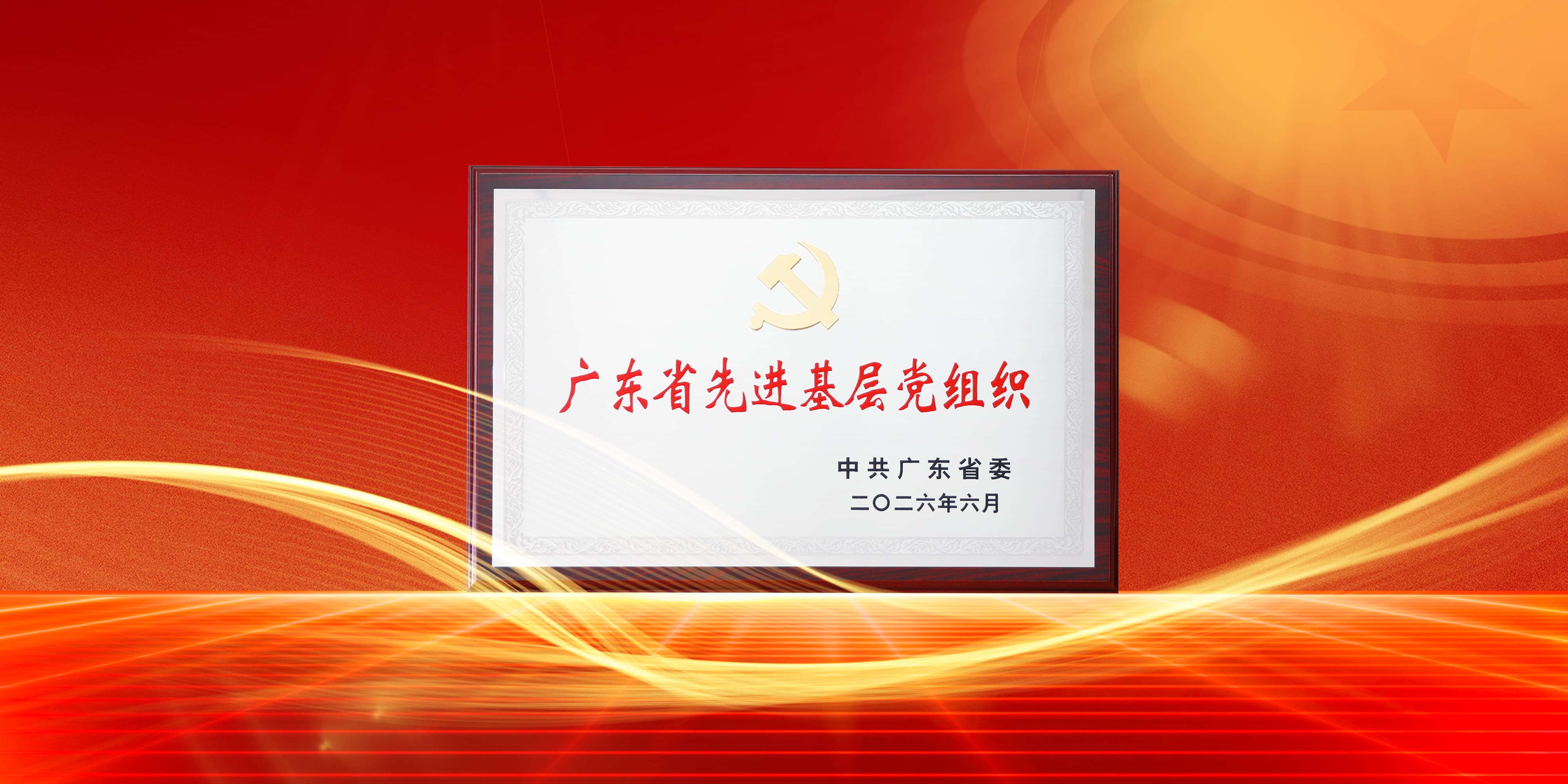 喜訊!智光電氣黨委獲評廣東省先進基層黨組織